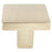 Contemporary Advantage One Zinc Champagne Cabinet Knob  1