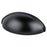 Transitional Advantage Three Zinc Matte Black Cup Pull  1