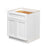 Mallorca White Wood Base Cabinet 1