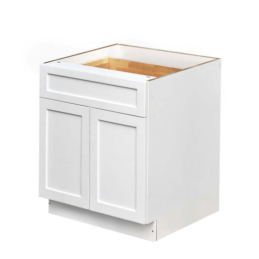 Mallorca White Wood Base Cabinet 1