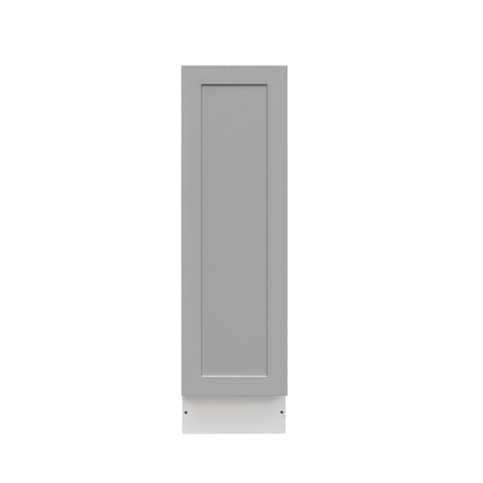 Mallorca Dolphin Gray Wood Pull Out Base Cabinet 3