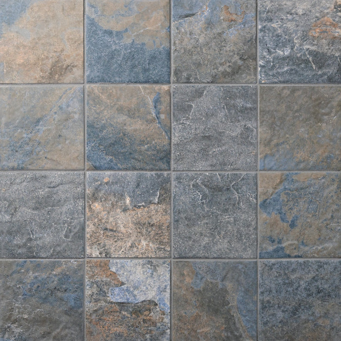 Sinai Porcelain Blue R11 BLU Tile Anti Slip 3