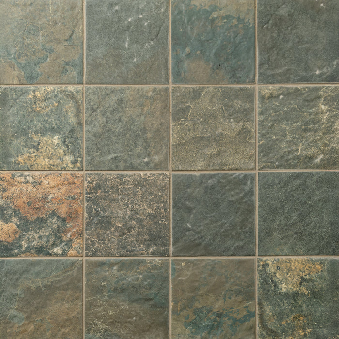 Sinai Porcelain Green R11 GRE Tile Anti Slip 1