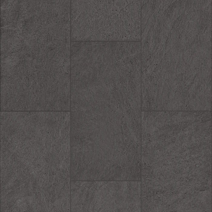 Paragon Tile Plus Vinyl Charcoal Resilient Luxury Vinyl Plank ScufResist 1