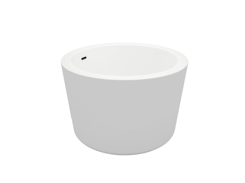 White Acrylic Bathtub