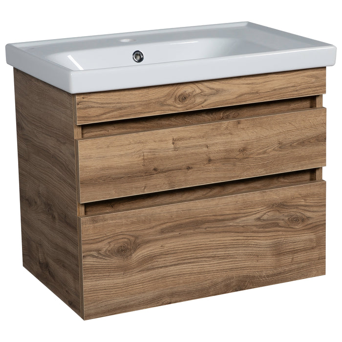Niagara Wood Teak Natural  Bathroom Vanity Teak Natural 1