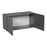 Wallkitchens Wood Grey Glossy Wall Cabinet Grey Glossy 2