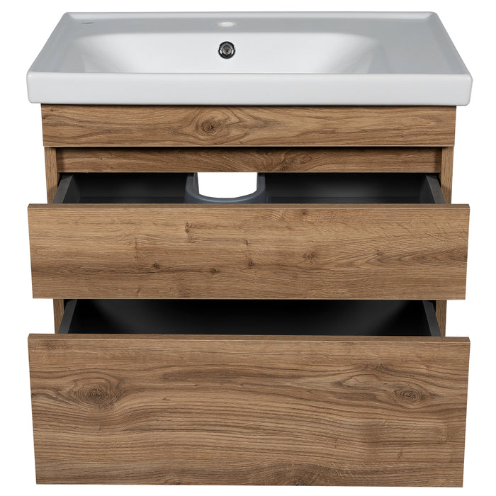 Niagara Wood Teak Natural  Bathroom Vanity Teak Natural 4