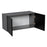 Wallkitchens Wood Black Matte Wall Cabinet Black Matte 2