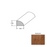 Chatelaine Autumn Hardwood Moulding / Trim - 3/4" x 78" Quarter Round