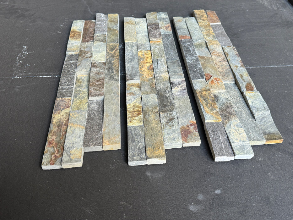 California Gold Slate Ledgestone Split Face 1