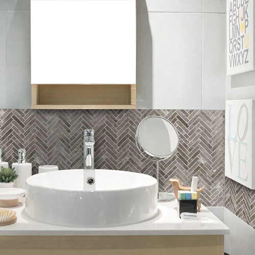 Align Mosaic Honed Marble