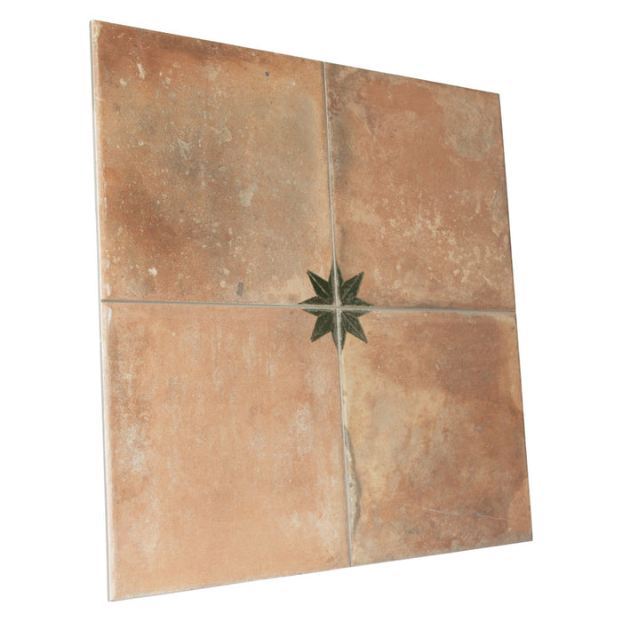 Kings Porcelain Nonna with Sage Star Tile Mixed 10