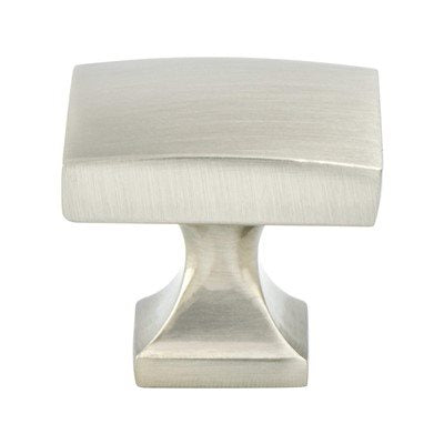 Epoch Edge Zinc Brushed Nickel Cabinet Knob  1