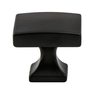 Epoch Edge Zinc Matte Black Cabinet Knob  1
