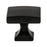 Epoch Edge Zinc Matte Black Cabinet Knob  1