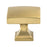 Epoch Edge Zinc Modern Brushed Gold Cabinet Knob  1