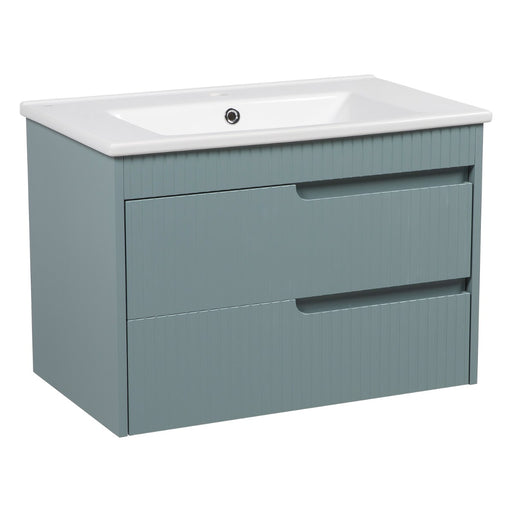 Judi Wood Light Green Bathroom Vanity Light Green 1