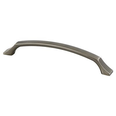 Epoch Edge Zinc Vintage Nickel Cabinet Pull  3