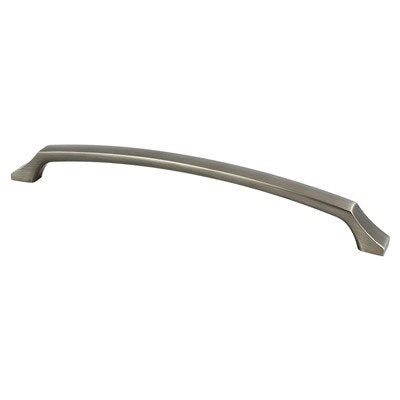 Epoch Edge Zinc Vintage Nickel Cabinet Pull  4