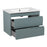 Judi Wood Light Green Bathroom Vanity Light Green 3