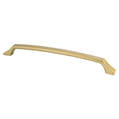 Epoch Edge Zinc Modern Brushed Gold Appliance Pull  1