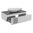 Manhattan Wood White Matte Bathroom Vanity White Matte 3