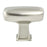 Subtle Surge Zinc Brushed Nickel Cabinet Knob  1
