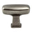 Subtle Surge Zinc Vintage Nickel Cabinet Knob  1