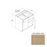 Slim Shaker Style Wood White Oak Base Cabinet White Oak 1
