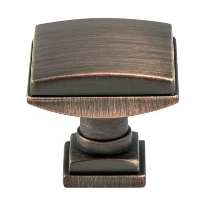 Tailored Traditional Zinc Verona Bronze Cabinet Knob  1