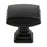 Tailored Traditional Zinc Matte Black Cabinet Knob  1