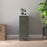 CVB Vintage Green Solid Wood Bathroom Cabinet - 12" x 31" 1
