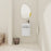 Plywood White Bathroom Vanity White 2