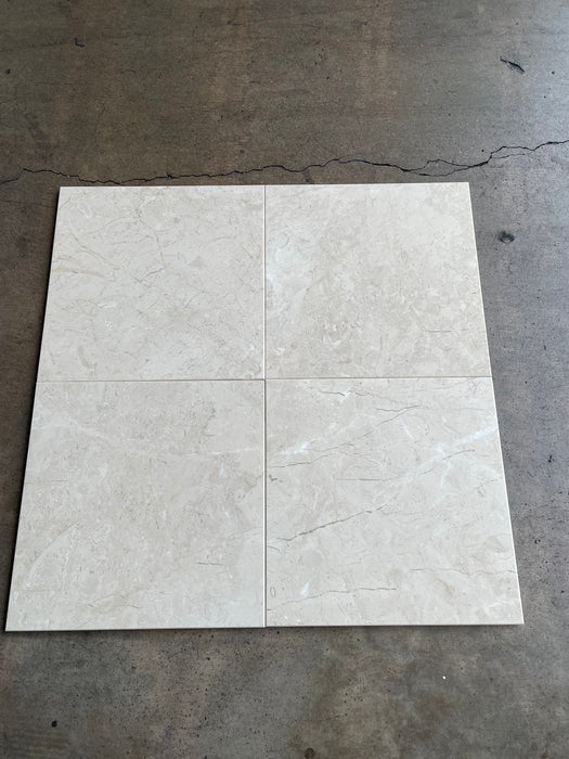 Botticino Classico Marble Tile Honed 1