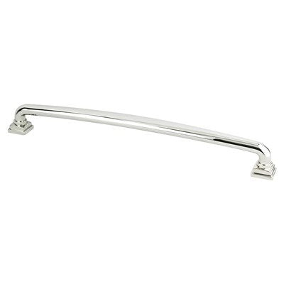 Tailored Traditional Zinc Polished Nickel Appliance Pull  1