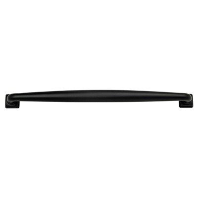 Tailored Traditional Zinc Appliance Pull - Matte Black 2