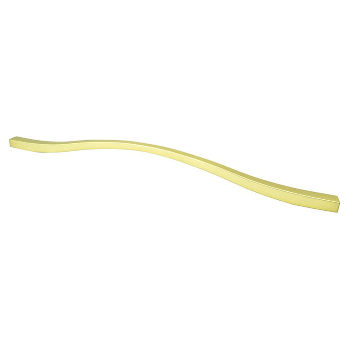 Fluid Zinc Soft Gold Cabinet Pull  1