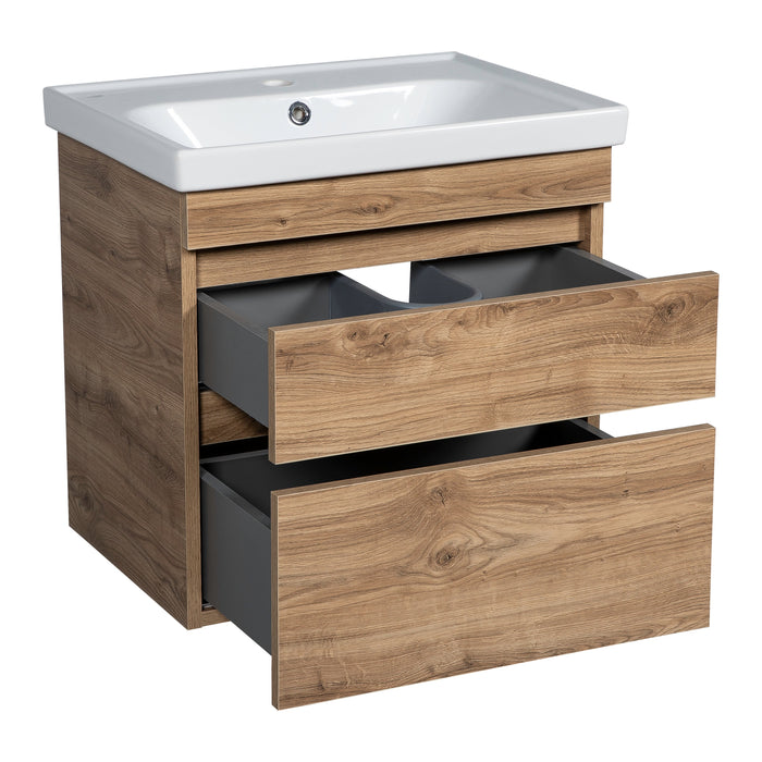 Niagara Wood Teak Natural  Bathroom Vanity Teak Natural 3