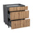 Wallkitchens Wood Natural Teak Base Cabinet Natural Teak 2
