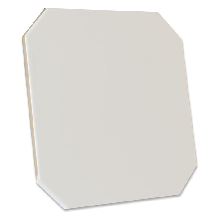 Vaudeville Porcelain Octagon Nacar with Taco Antracita Tile Matte 10