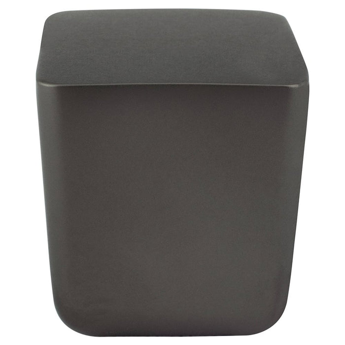 Mini Zinc Charcoal Gray Cabinet Knob  1