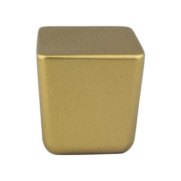 Mini Zinc Honey Gold Cabinet Knob  1