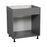 Wallkitchens Wood Grey  Sink Base Cabinet Grey 1