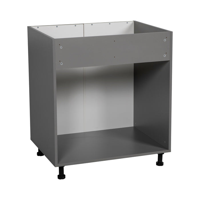 Wallkitchens Wood Grey  Sink Base Cabinet Grey 1