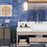 Myst Ceramic Blue Lava Tile Glossy 6