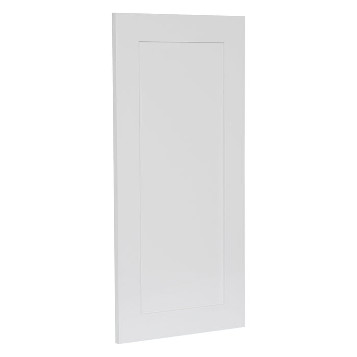 Wallkitchens Wood White Matte Cabinet End Panel White Matte 1