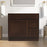 CVD Brown Solid Wood Right Drawer Bathroom Cabinet - 36" x 32.5" 1