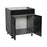 Wallkitchens Wood Black Matte Sink Base Cabinet Black Matte 2
