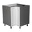 Wallkitchens Wood White Matte Corner Lazy Susan Base Cabinet White Matte 1